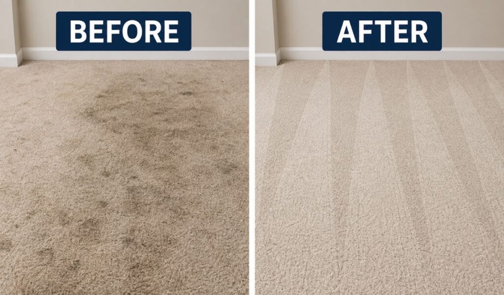 house smell carpet cleaning